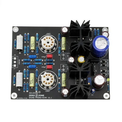 HIFI 12AX7 Tube MM RIAA Грамофон Phono Preamplifier PCB / Комплект усилвател / Amp Board Base On SHUER M-65
