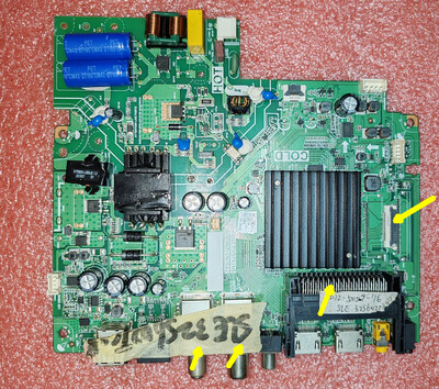 TPD.NT72563C.PB788 5NT63CA2 5NT725B2 Tri u jednom mrežna TV matična ploča Više različitih sučelja