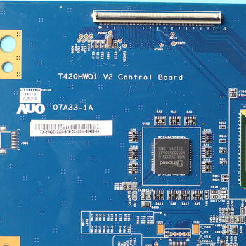 Tcon Board T420HW01 V2 Πλακέτα ελέγχου 07A33-1A Το κύκλωμα Δοκιμάστηκε Η πλακέτα Logic TV Αντικατάσταση πλακέτας T420HW01 V2 07A33 1A