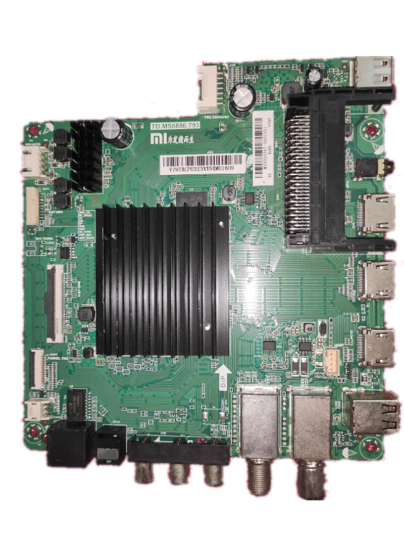 TD.MS6886.793 4K Network TV pagrindinės plokštės WiFi sandėlyje patikrintas gerai