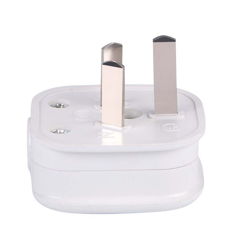 Austraalia 3-pooluseline 10A 16A isane AU juhtmestiku pistik Hiina Uus-Meremaa vooluriba pistik Ühendatav kaabel Konverteeritav pistik 250V valge