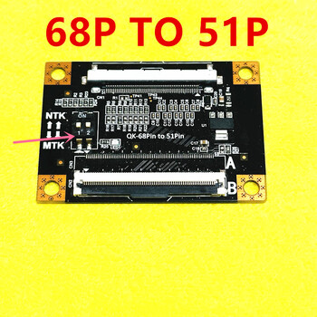 QK-68PIN TO 51pin 4K QK-60PIN TO 51 Pin Support Оценка на нуждите на дънната платка три в едно