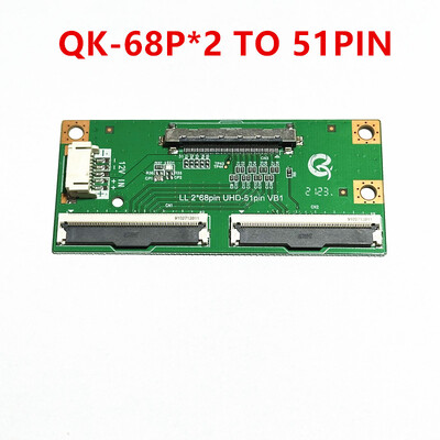 Skirta LG 2 X 60pin UHD 51pin 2 X 68pin VB1 LCD ekrano adapterio plokštė 4K televizoriaus adapteris Samsung TV QK96 IKI 51P QK-68PIN 60PIN IKI 51pin