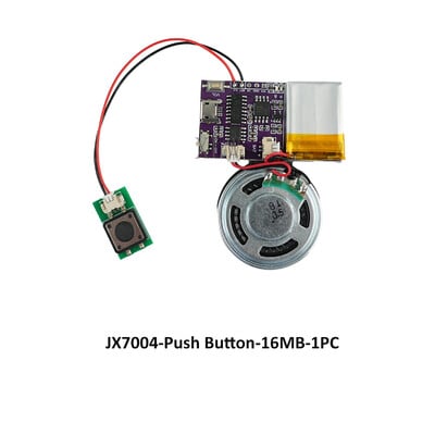 Garso modulis, 4 MB / 16 MB balso muzikos lustai USB atsisiuntimo mygtuko valdymas MP3 atkūrimas Kalėdų gimtadienio kortelės žaislai Dovana