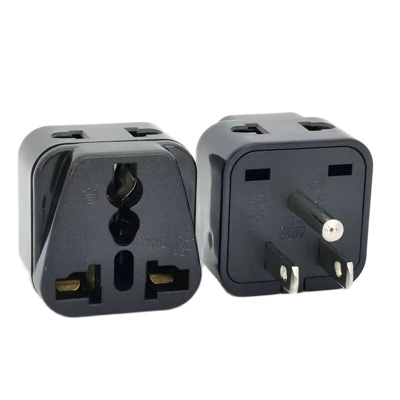 Univerzalni Japan Amerika 2 u 1 EU UK AU u SAD Putni adapter Tip utikača A/B Kanada Tajland Električni punjač Pretvorbeni utikač
