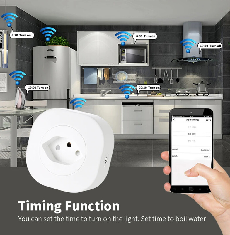 WiFi Smart Plug 16A Švicarska CH utikač Utičnica Utičnica Tuya APP Za Alexa Google Home Voice Control Power Monitor Timing