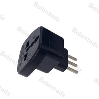 Ιταλικό βύσμα ταξιδιού Τύπου L Universal US UK AU EU to Italy Conveter with Safety Shutter Electrical Power Plug Adapter 10A