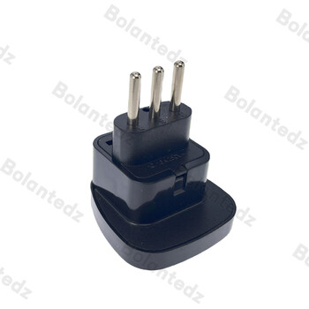 Ιταλικό βύσμα ταξιδιού Τύπου L Universal US UK AU EU to Italy Conveter with Safety Shutter Electrical Power Plug Adapter 10A