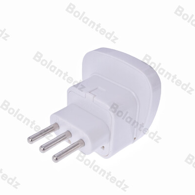 Talijanski putni utikač tipa L Univerzalni pretvarač za SAD UK AU EU u Italiju sa sigurnosnim zatvaračem, adapter za električnu utičnicu 10 A