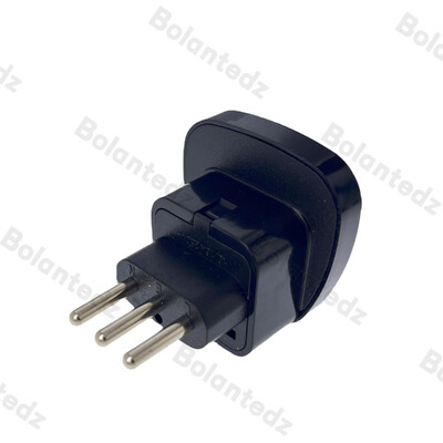 Talijanski putni utikač tipa L Univerzalni pretvarač za SAD UK AU EU u Italiju sa sigurnosnim zatvaračem, adapter za električnu utičnicu 10 A