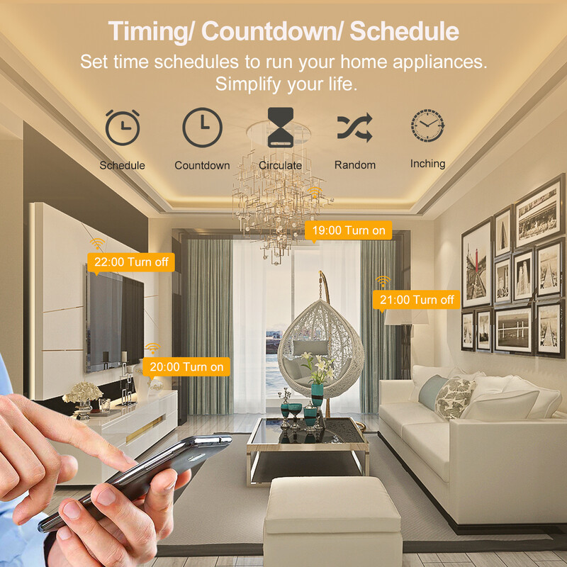 Tuya ZigBee 3.0 Smart Power Plug 16A Безжично приложение Гласово дистанционно управление Гнездо Енергиен монитор Изход Работи с Alexa Google Home