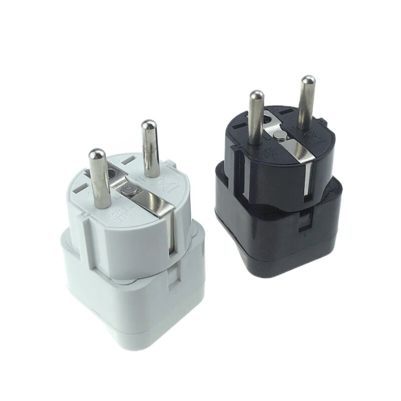 Немски стандартен захранващ адаптер Конвертор Гнездо за преобразуване Лндонезия Бали Корея Франция Холандия Русия