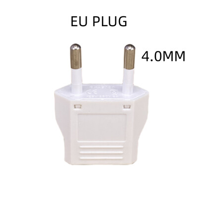 1 бр. ЕС адаптер Преобразувател за пътуване Адаптер Американски Китай САЩ към ЕС Щепсел Евро щепсел Електрически адаптер AC електрически контакт