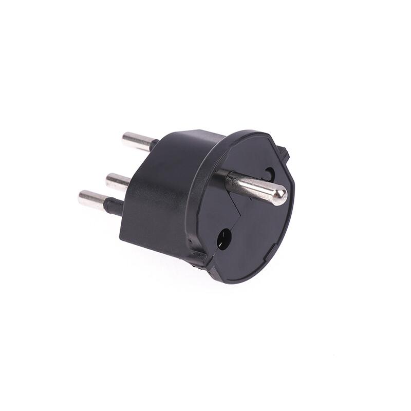 1Pc Plug Travel Adapter Европа немски към швейцарски щепсели 10A 250V захранващ щепсел ЕС към Швейцария електрически щепсел адаптер
