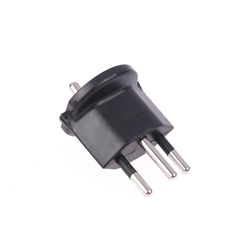 1Pc Plug Travel Adapter Европа немски към швейцарски щепсели 10A 250V захранващ щепсел ЕС към Швейцария електрически щепсел адаптер