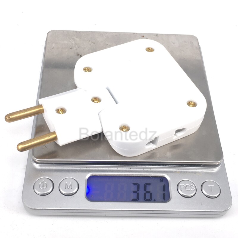 EU Plug 3 AC Outlet Power Strip Multiprise 1 Convert 3 Extension Electrical Socket 180° Rotating Fulfilment Socket AC Adapter