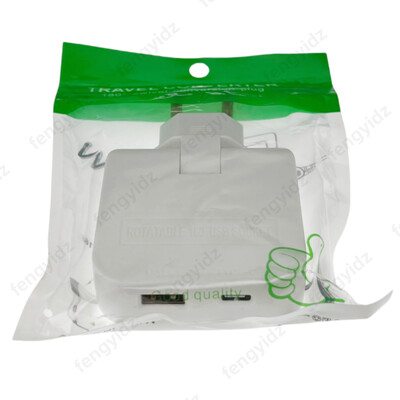 EU Extension Chargers Adapter 4 в 1 въртящ се преобразувател на гнездо 180 градуса за гнездо за зареждане на мобилен телефон с USB и тип c