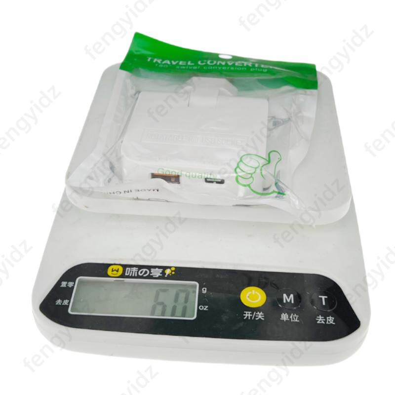 EU Extension Chargers Adapter 4 в 1 въртящ се преобразувател на гнездо 180 градуса за гнездо за зареждане на мобилен телефон с USB и тип c