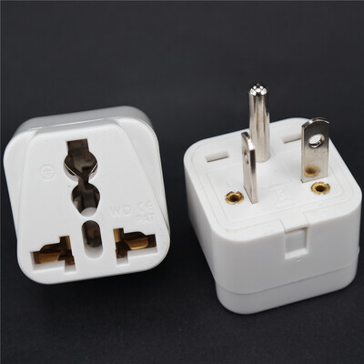 T-тип електрически щепсел NEMA 6-15P/6-20P 250v 15A Универсален Американски заземен 3-щифтов AC щепсел САЩ Канада Япония Адаптер за пътуване WD