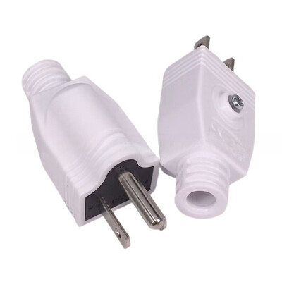 Amerikai levehető dugó amerikai 15A AC elektromos táp dugós csatlakozó adapter adapter adapter vezeték újrahuzalozható hosszabbító kábel csatlakozó