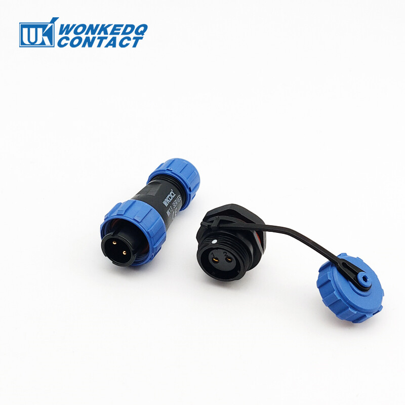 SP13 Водоустойчив конектор IP68 Авиационен щепсел Мъжки женски гнездо Комплект задна гайка Докинг електрически панел Инсталиране на 2/3/4/5/6/7/9 щифта