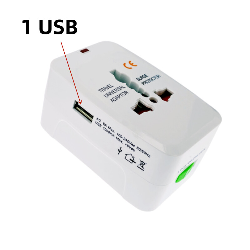 Univerzalni adapter za struju Međunarodni europski EU SAD AU UK Putni adapter Električni AC punjač Pretvarač Utičnica