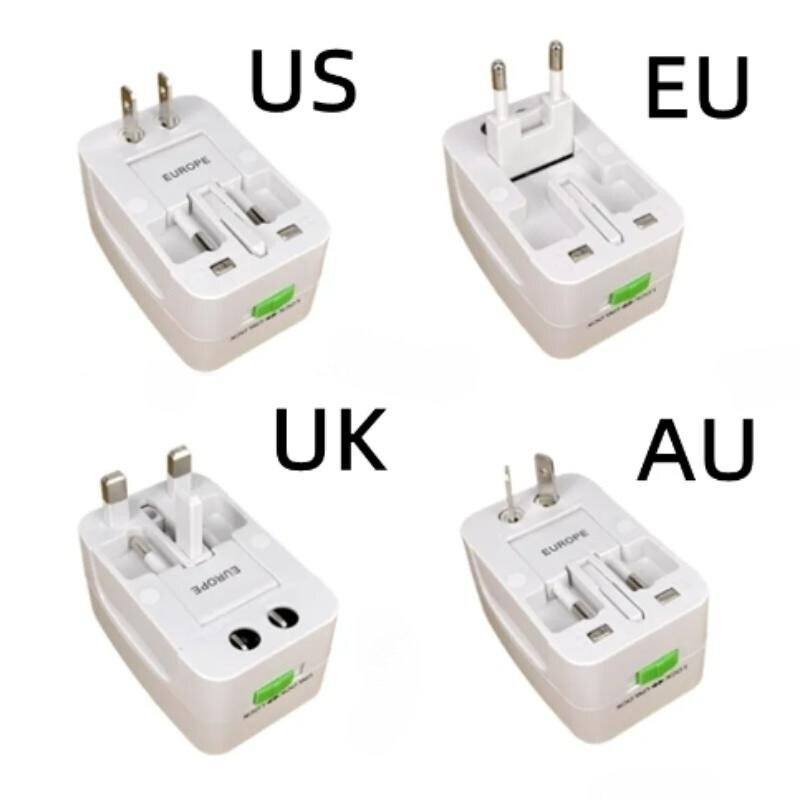 Univerzalni adapter za struju Međunarodni europski EU SAD AU UK Putni adapter Električni AC punjač Pretvarač Utičnica