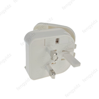 EU-UK utikač s adapterom tipa okrugle dvije igle 4,0 mm za pretvaranje u 3 igle za konverziju električnog utikača Utikač za brijanje s osiguračem od 13 A