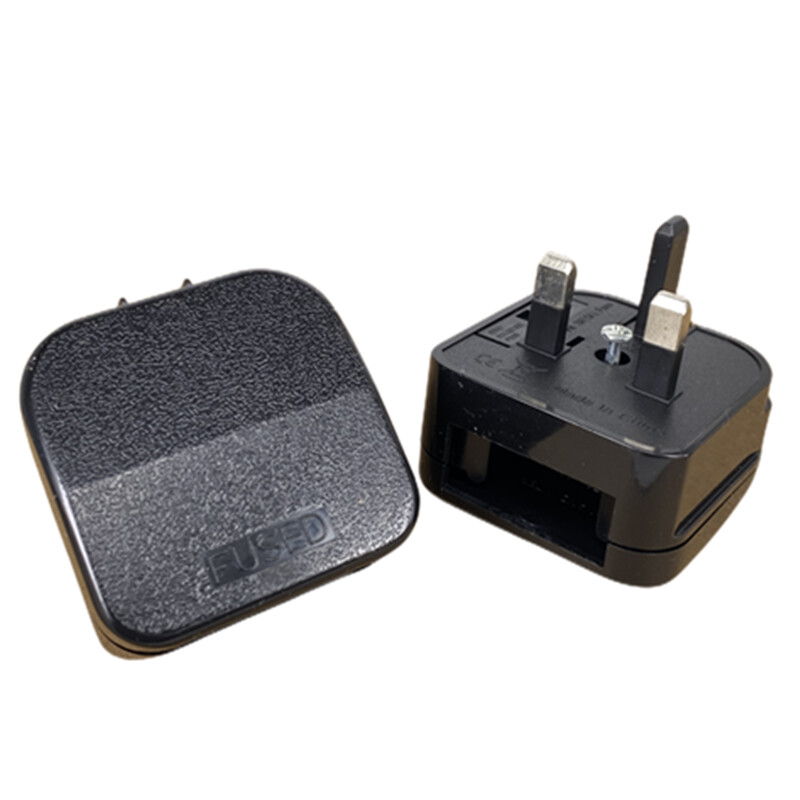 EU-UK utikač s adapterom tipa okrugle dvije igle 4,0 mm za pretvaranje u 3 igle za konverziju električnog utikača Utikač za brijanje s osiguračem od 13 A