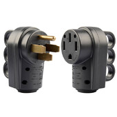 Американски стандарт с четири извода и четири отвора NEMA 14-50P/14-50R 50A 125/250V външно индустриално зареждане на RV високомощен щепсел и контакт