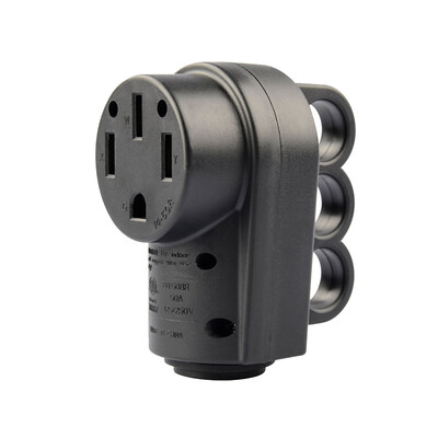 Американски стандарт с четири извода и четири отвора NEMA 14-50P/14-50R 50A 125/250V външно индустриално зареждане на RV високомощен щепсел и контакт