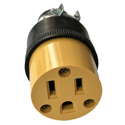 American 15A NEMA 5-15P 6-15P Industria SUA Mușcă de cabluri impermeabilă Conector Asamblare detașabilă Cablu de alimentare în linie Fișă 125V