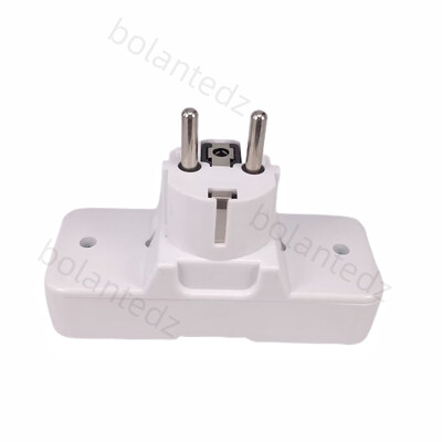 Bijela prijenosna 250 V 6/10 A univerzalna putna adapterska utičnica europska produžna utičnica pretvarač struje s prekidačem za svjetlo