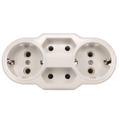 Europski utikač za pretvorbu 1 u 4 smjera EU Njemačka Standardna utičnica adaptera napajanja 16 A adapter za putno punjenje