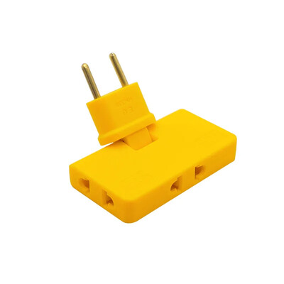 1500W 3-smjerni plosnati adapter za utikač EU utikač za SAD produžni adapter za utikač Prijenosni sklopivi produžni putni pretvarač