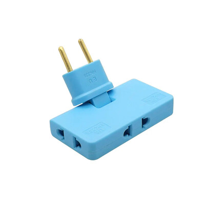 1500W 3-smjerni plosnati adapter za utikač EU utikač za SAD produžni adapter za utikač Prijenosni sklopivi produžni putni pretvarač