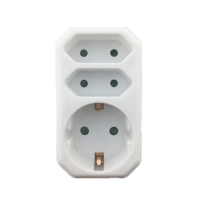 EU standardna pretvornička utičnica ON/OFF prekidač 16A 250V Francuska njemački stilski utikač 1 na 2/1 na 3 stazna bežična proširena utičnica CE