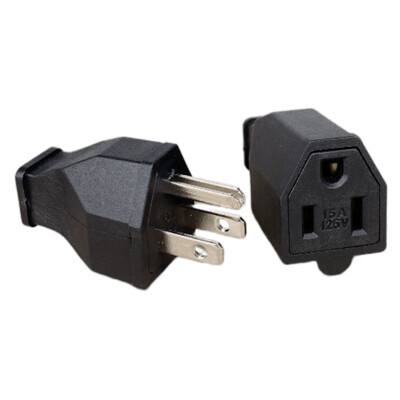 US American 3 pini Industrial AC putere electrică recablabile mufă masculin sârmă priză adaptor priză conector prelungitor 15A