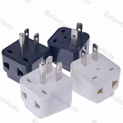 Universal Japan America 2 in 1 EU UK AU to US Travel Adapter Plug Type A/B Canada Thailand Electric Power Charger Convert Plug