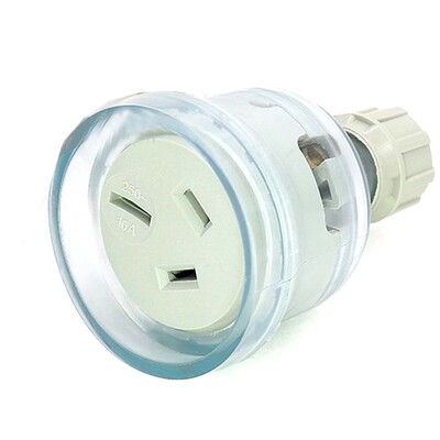 Водоустойчив прозрачен 10A 15A DIY Auatralia Industrial Plug Outlet Female Male Socket 3P AU Receptacle Wiring Connector Type I