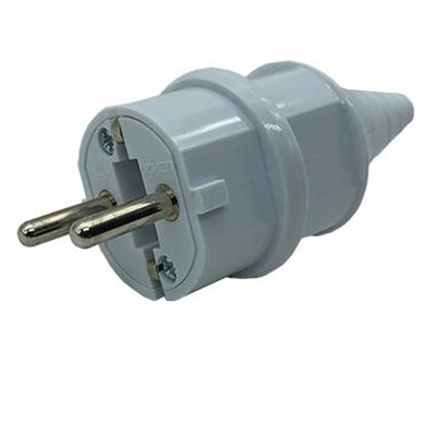 Must valge sinine 16A 250V EU 4,8mm pin koostu juhtmestiku pistik Saksamaa Prantsusmaa Korea Holland Hispaania tööstus veekindel pistik