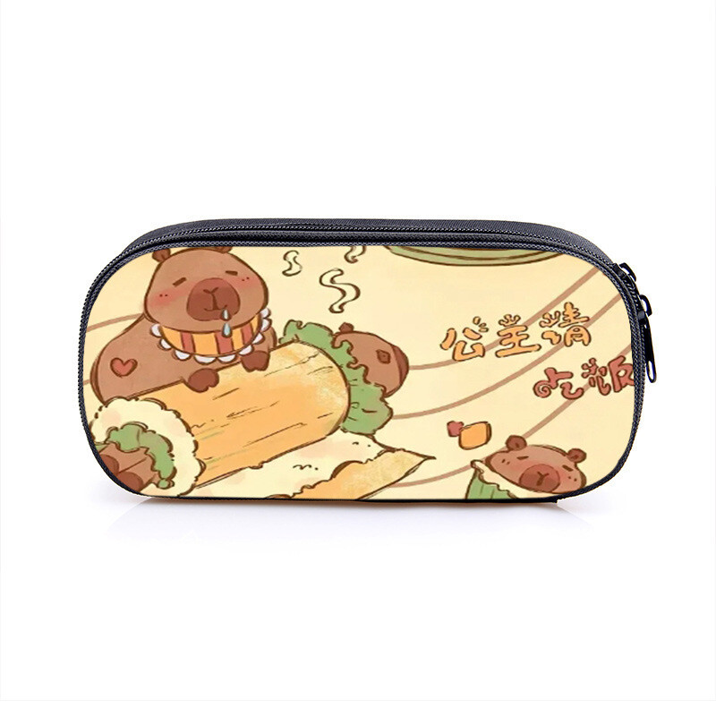 24 pārrobežu jauna stila Kapibara bērnu pārnēsājams penālis sākumskolas skolēniem jauka rakstāmpiederumu kastīte vīriešiem un sievietēm radošs penālis