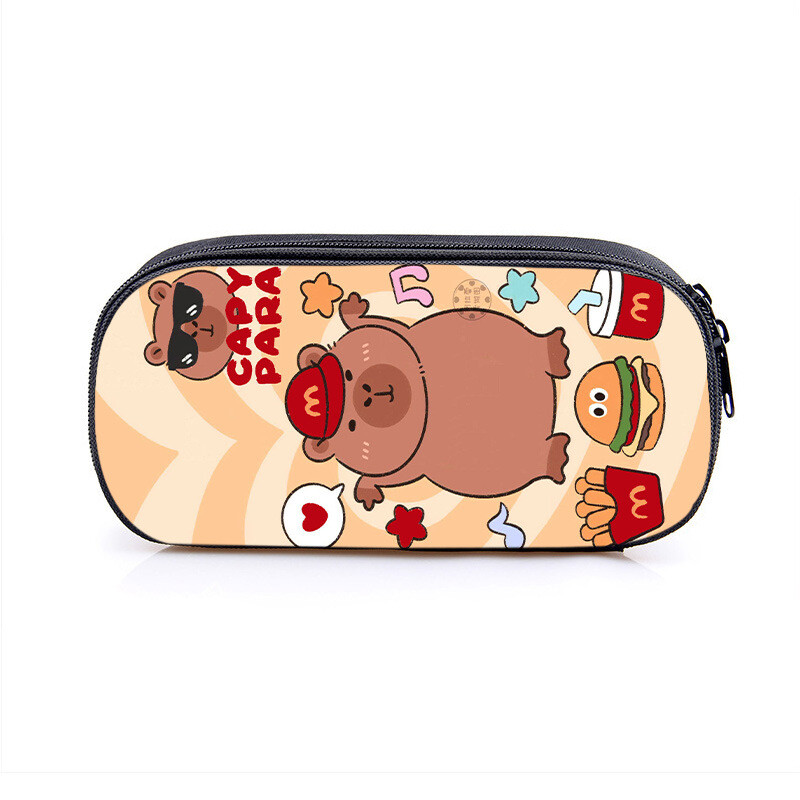 24 pārrobežu jauna stila Kapibara bērnu pārnēsājams penālis sākumskolas skolēniem jauka rakstāmpiederumu kastīte vīriešiem un sievietēm radošs penālis