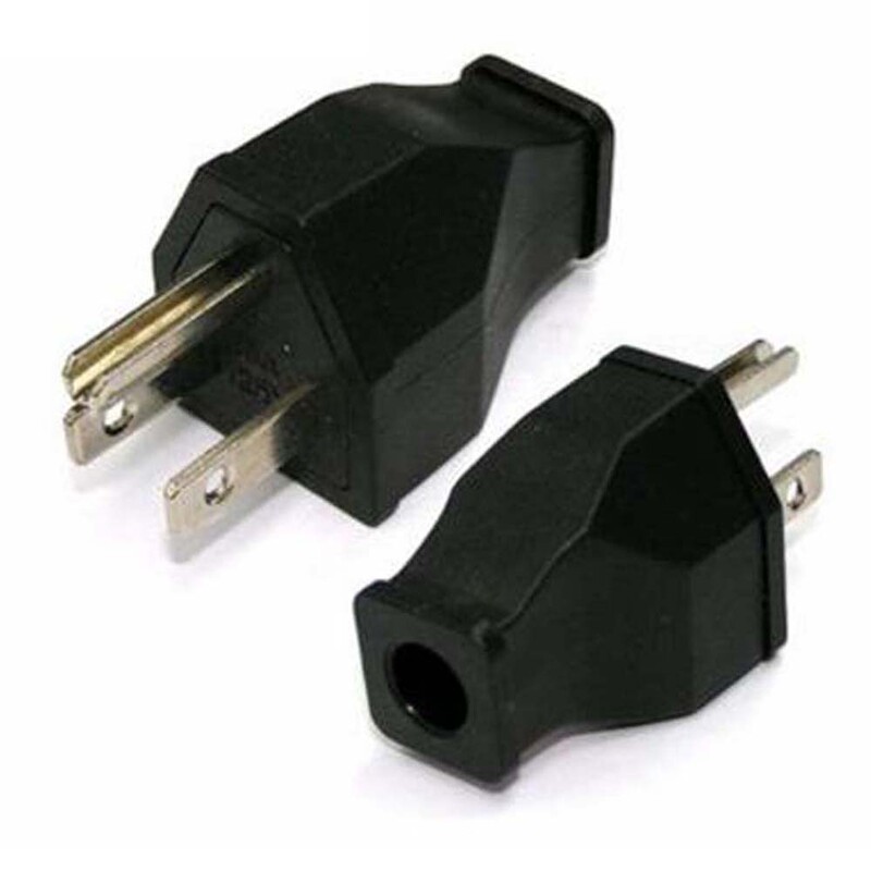 Must 15A 125V NEMA 5-15P/5-15R USA Kanada Jaapan Mehhiko 3 kontaktiga eemaldatav juhtmestiku pistikupesa tööstuslik meessoost toitepistik