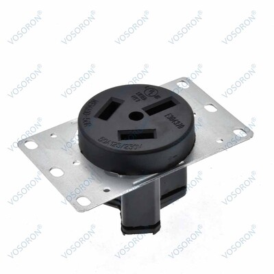 Nema 10-50P pistik 50-amprit 125V-250V 125/250V kuivati pistik nurga all 3-pooluseline 3-juhtmeline maandus sirge teraga pistik värvija ja värvimisvahemike jaoks