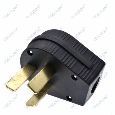 Nema 10-50P pistik 50-amprit 125V-250V 125/250V kuivati pistik nurga all 3-pooluseline 3-juhtmeline maandus sirge teraga pistik värvija ja värvimisvahemike jaoks