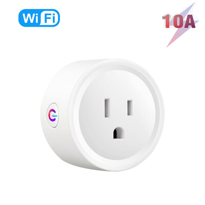 Tuya WIFI / Zigbee US Socket Smart Plug 10A/16A/20A Smart Life Remote Balss vadības laika izvads Darbs ar Google Home Alexa