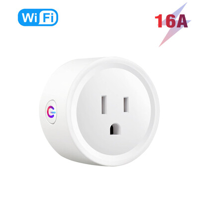 Tuya WIFI / Zigbee US Socket Smart Plug 10A/16A/20A Smart Life Remote Balss vadības laika izvads Darbs ar Google Home Alexa