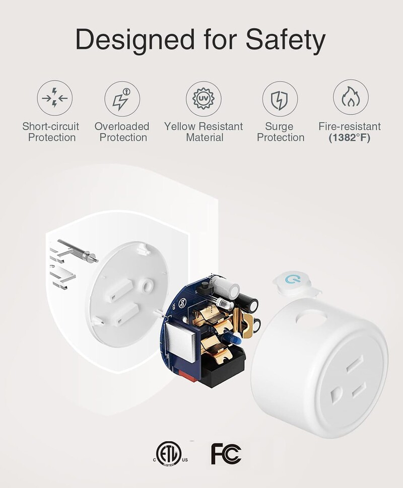 Tuya WIFI / Zigbee US Socket Smart Plug 10A/16A/20A Smart Life Remote Balss vadības laika izvads Darbs ar Google Home Alexa