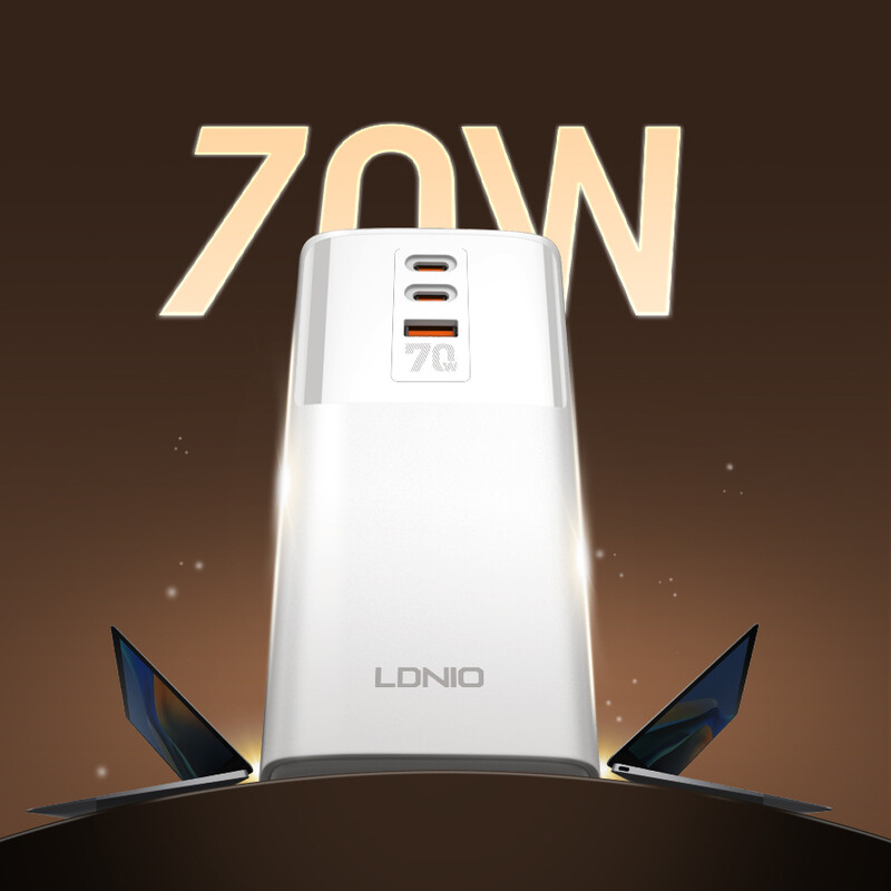 LDNIO Tower Power Strip Multi pistikupesad 70 W tüüpi C 2M pikenduskaabliga EU UK USA pistiku vertikaalse pistikupesa ülepingekaitse